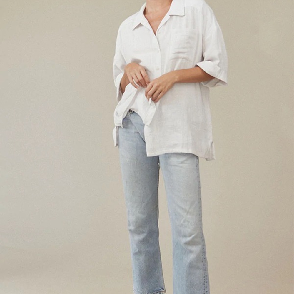 Acacia Demi top in Oat